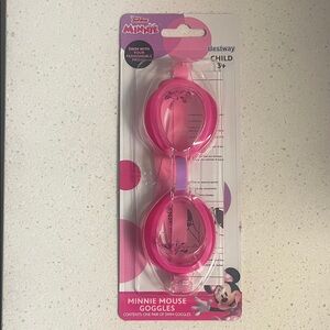 Disney Minnie Mouse Hot Pink Swim Goggles